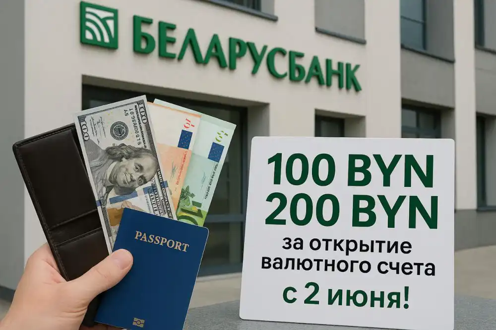 Беларусбанк запускает программу вознаграждения за открытие валютных текущих счетов